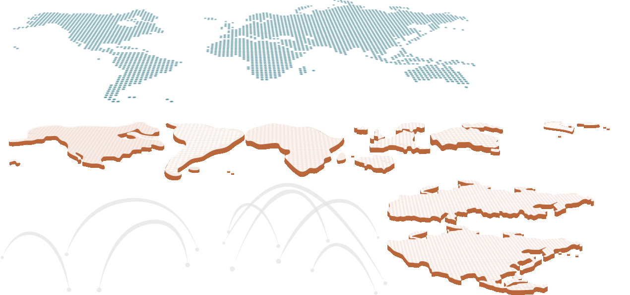 Mapa mundial de HTH