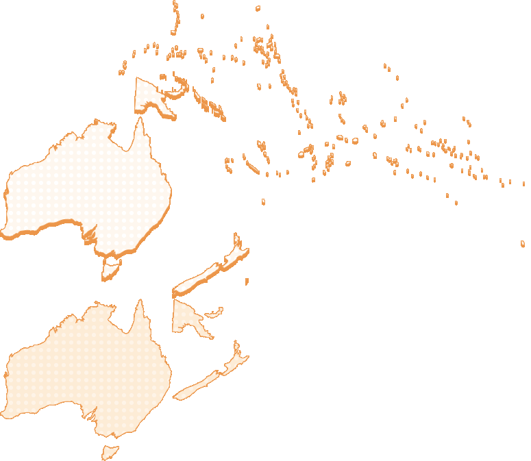 HTH Region Map - Oceania
